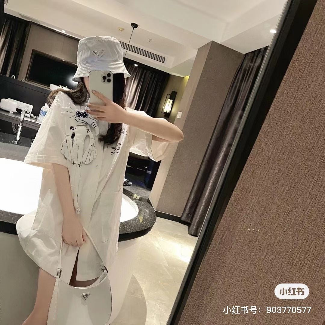 普P家-高級質感漁夫帽 白色