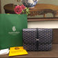 戈G家-Goyard 郵差包 深藍色