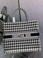 迪D家 Book Tote 千鳥格系列 大號41.5cm