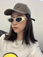 芬F家-墨鏡 FOL029 56-19-145 白色
