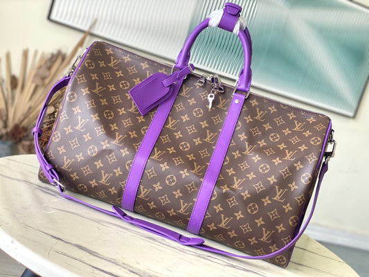 M46775 路L家-Keepall Bandouliere旅行袋 紫色