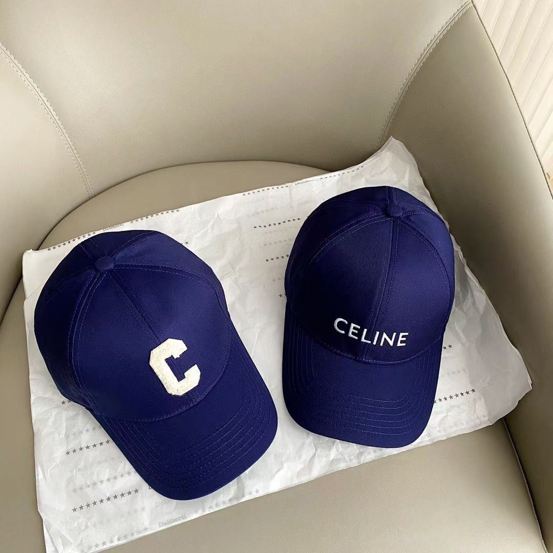 賽C家-簡約C字母Logo棒球帽 藍色