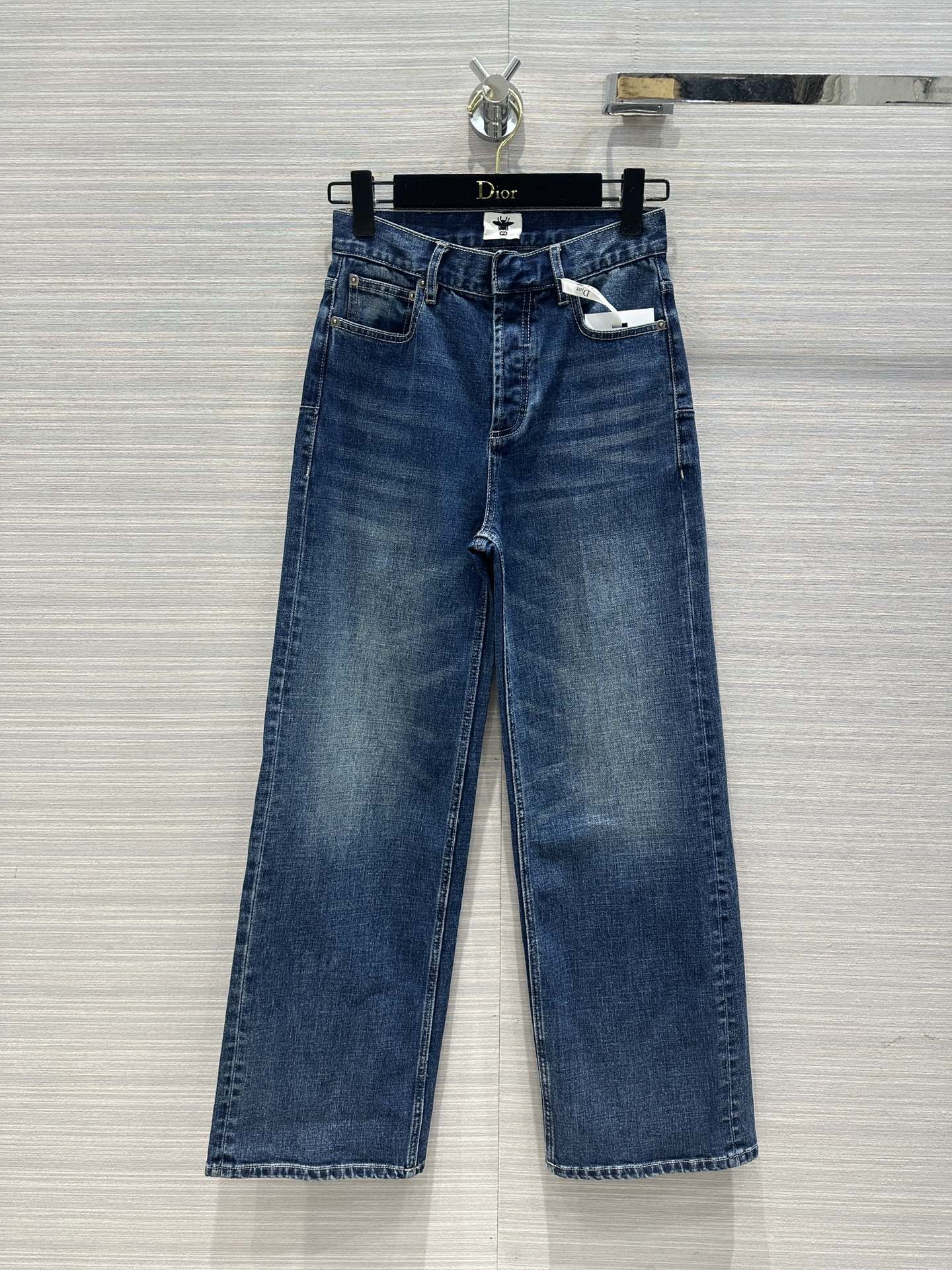 迪D家-2403 24春夏新品直筒牛仔褲
