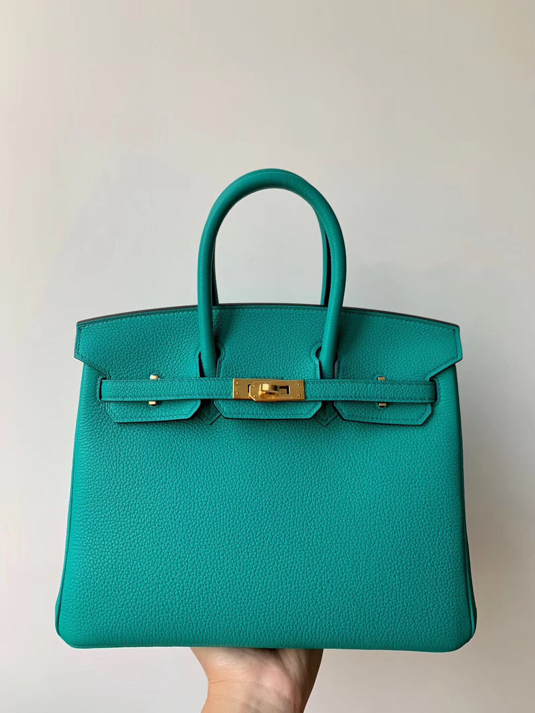 小愛款-Birkin 25 Togo U1 Vert Verone 維羅納綠 金扣
