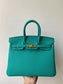 小愛款-Birkin 25 Togo U1 Vert Verone 維羅納綠 金扣