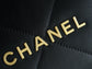 小香家-Chanel 22號手袋 羊羔毛款 黑色