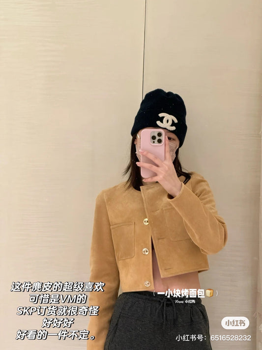 小香家-2403 環保人造鹿皮絨外套