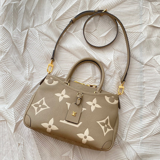 M46585 路L家-Trianon手袋 杏色 小號