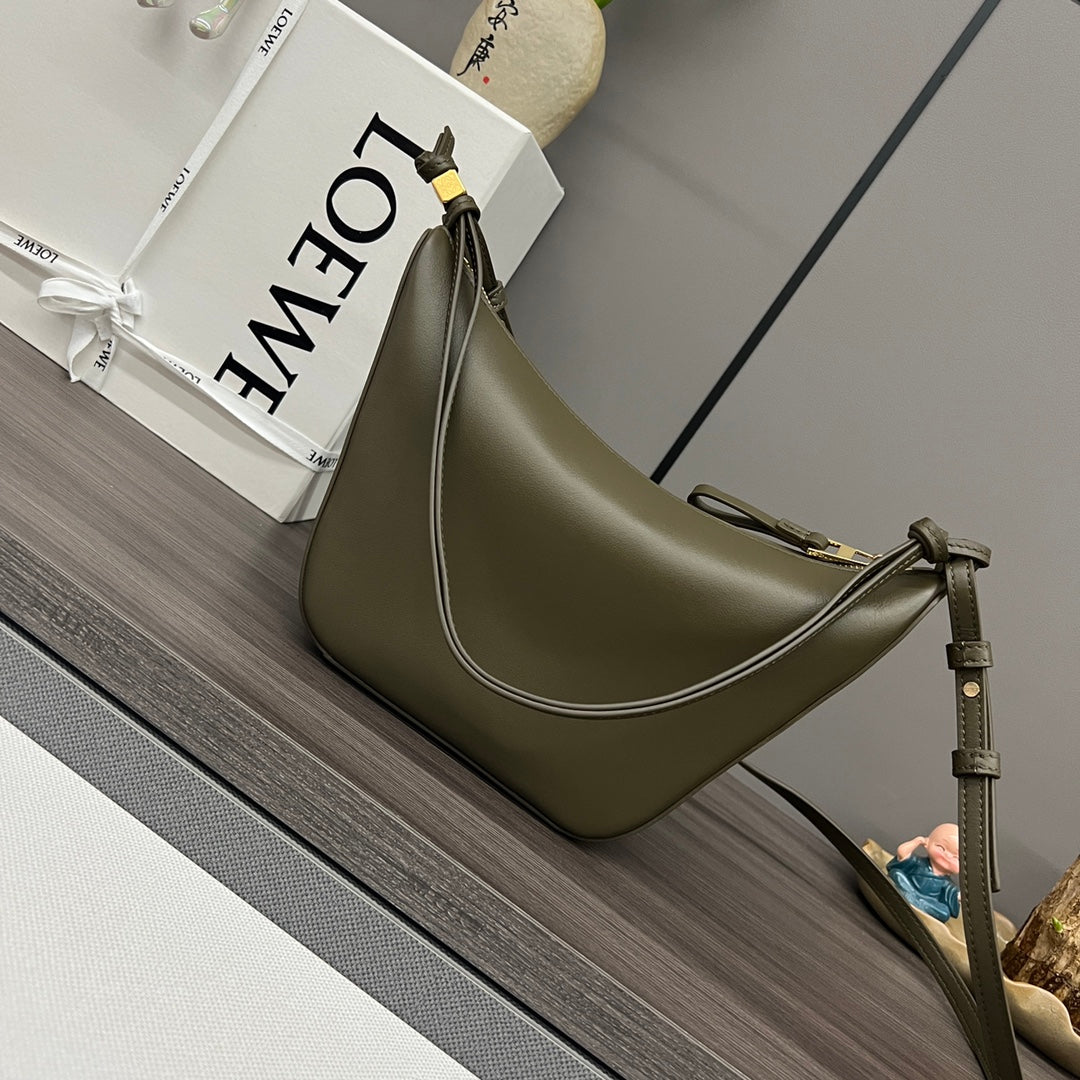 羅L威-Hammock hobo手袋 墨綠色