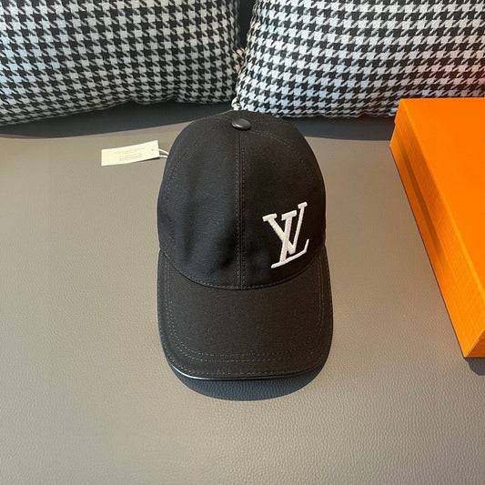 路L家-Logo刺繡棒球帽 黑色