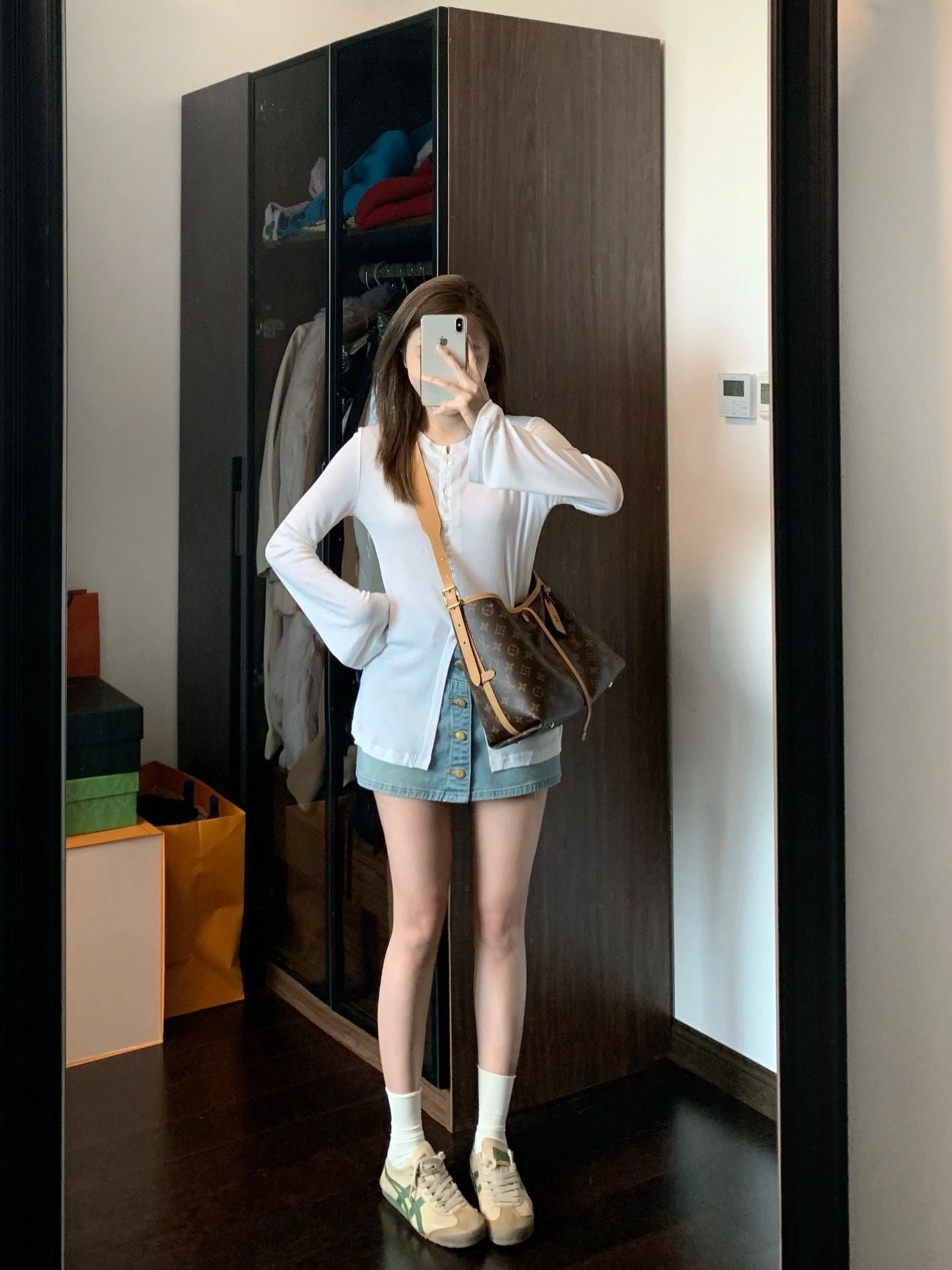路L家-CARRYALL BB 購物手袋 棕色