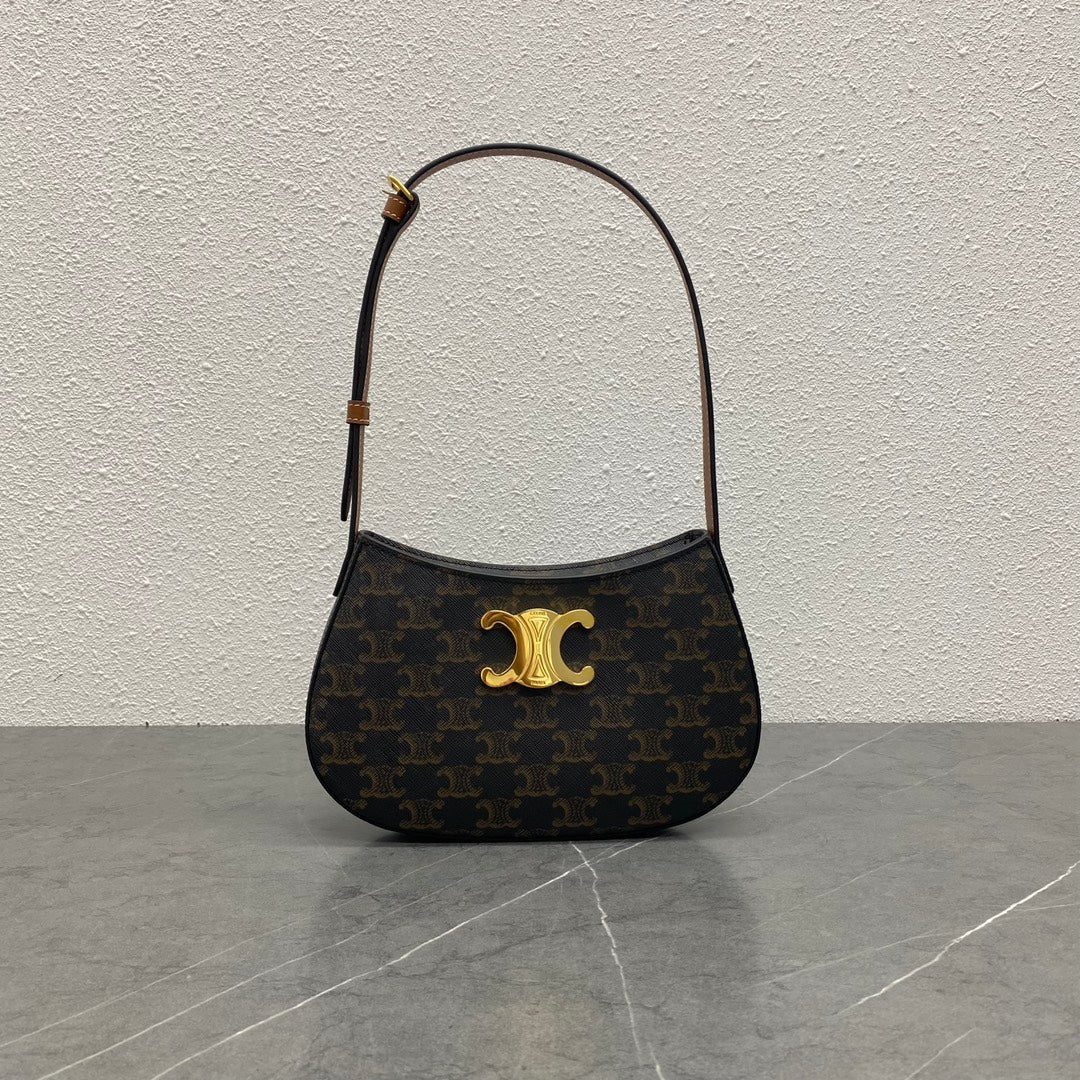 賽c家-新款Tillt Bag 腋下包 老花皮革