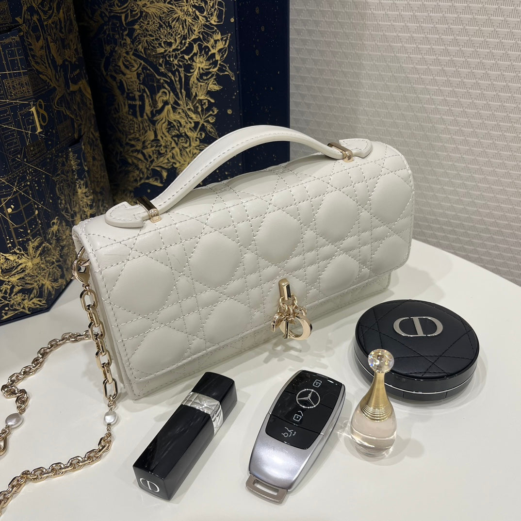 迪D家-Miss Dior Top Handle 手袋 白色