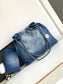 小香家-2023春夏新款 22BAG 牛仔版 中號