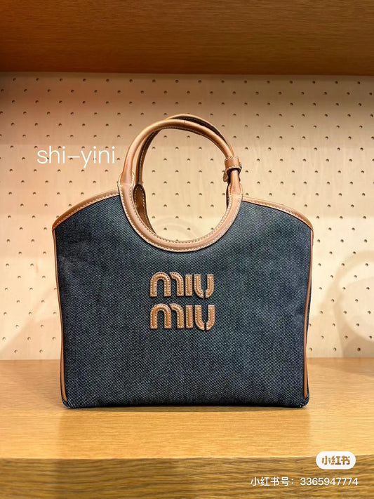 穆M家-5BG288 IVY 托特包 牛仔拼牛皮 參考