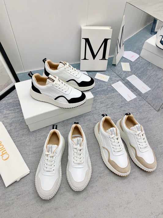 克羅C-Nama sneaker彩虹系列 運動鞋 白黑色
