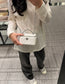 小香家-小雙C金屬手柄長盒子包 白色