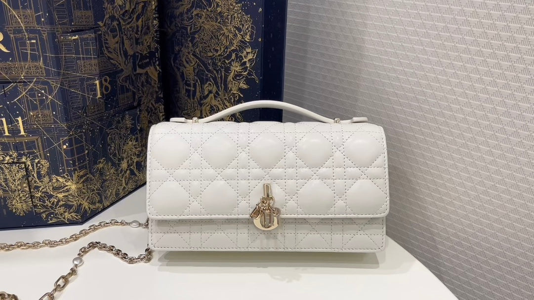 迪D家-Miss Dior Top Handle 手袋 白色