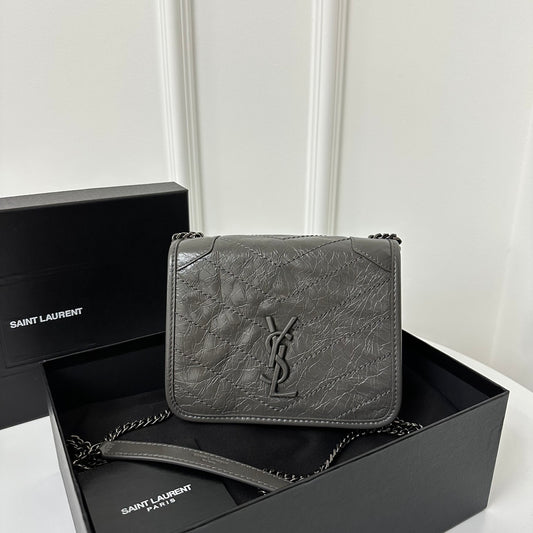 聖Y羅-Niki Chain Wallet mini 灰色