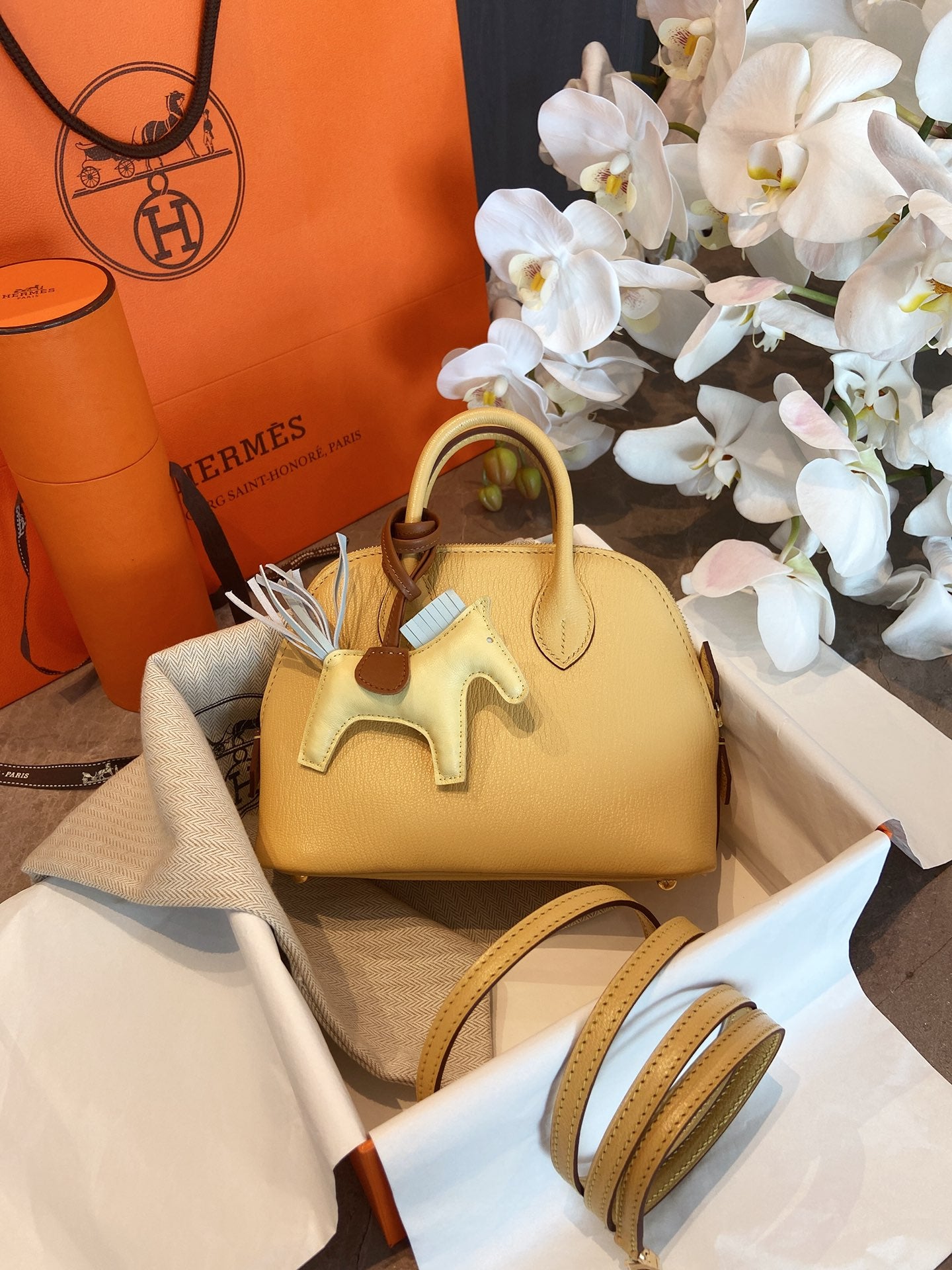 小愛款-Bolide Mini 山羊皮 1S麥垛黃