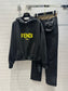 芬F家-2403 24春夏新品連帽衛衣套裝