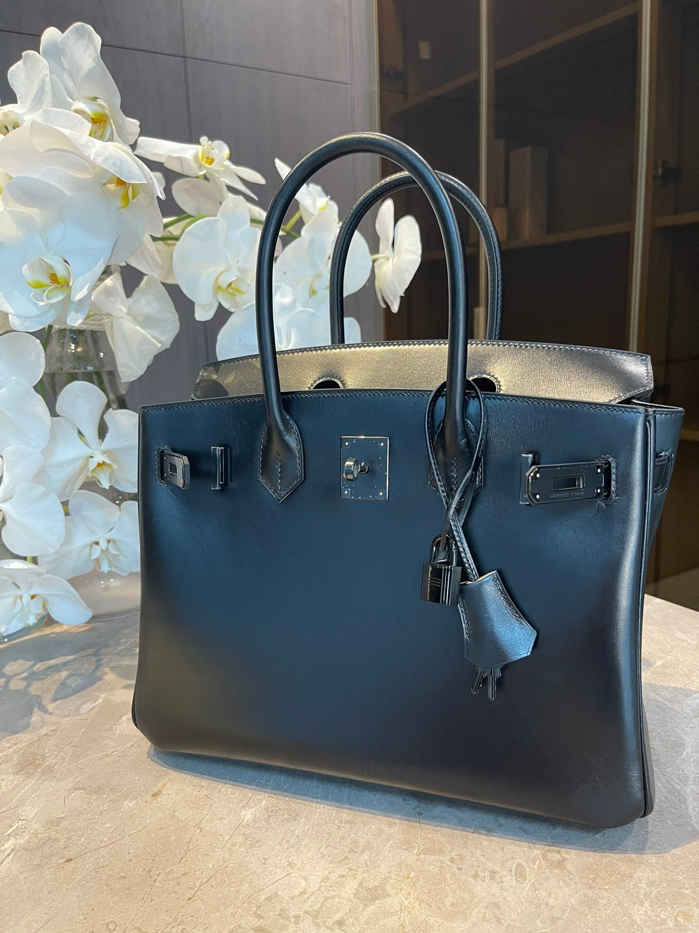 小愛款-Birkin 30 Box 黑色