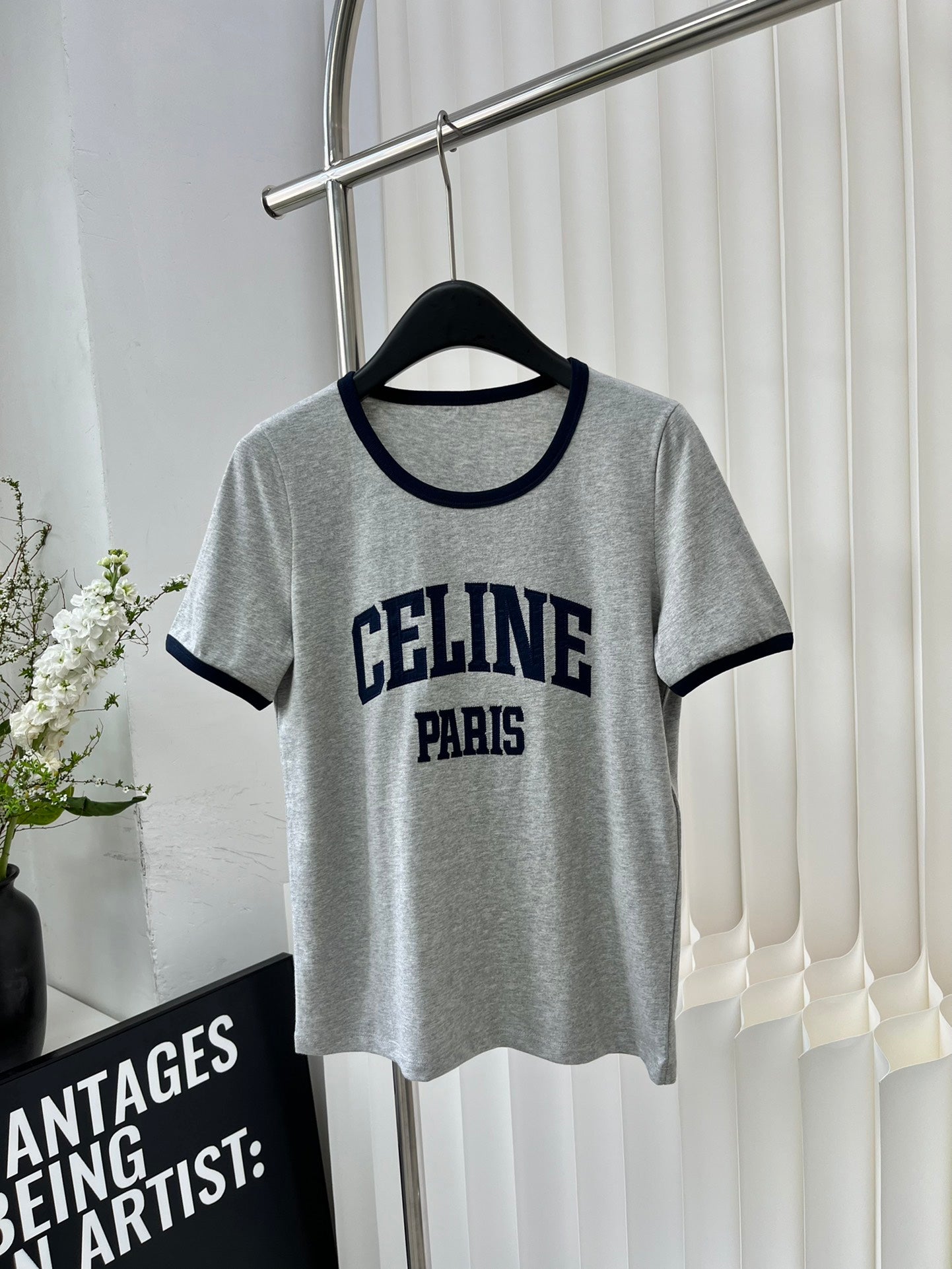賽C家-2403 字母刺繡TEE