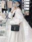 聖Y羅-BOX SAINT LAURENT 豆腐包 小號 黑色 上身圖
