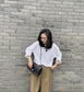 小香家-「Classic Flap」經典口蓋包魚子醬黑色 中號