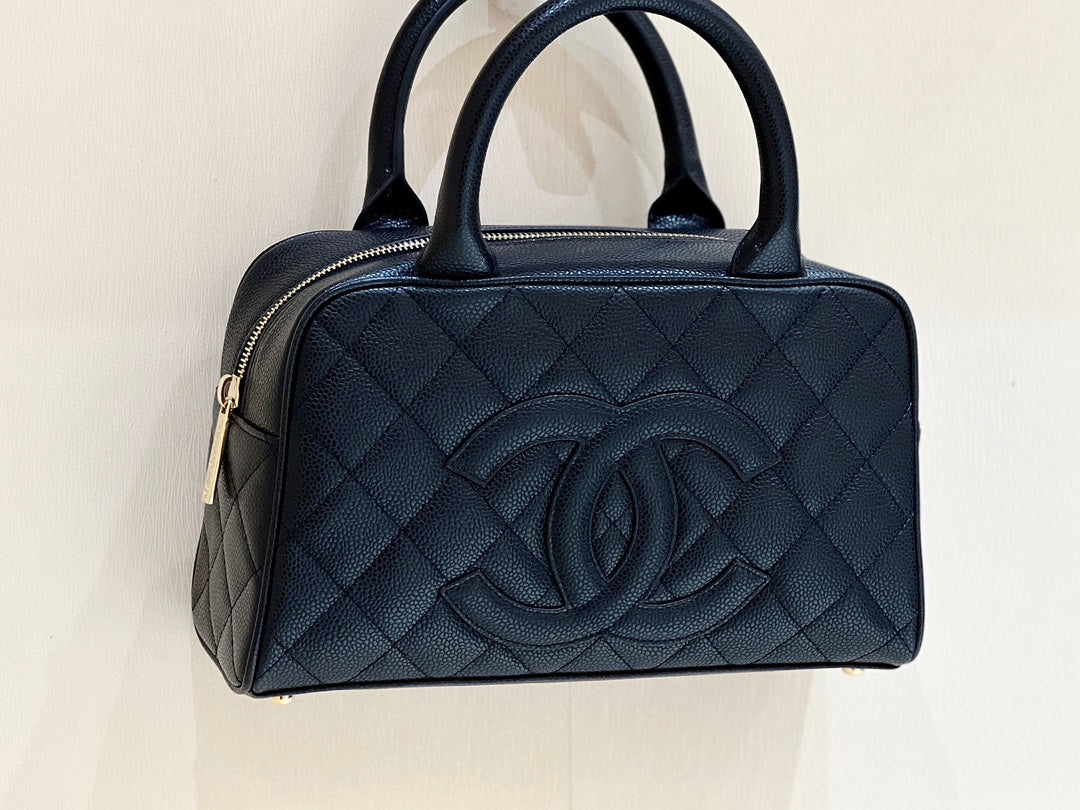小香家-Chanel Vintage 中古保齡球包 黑色