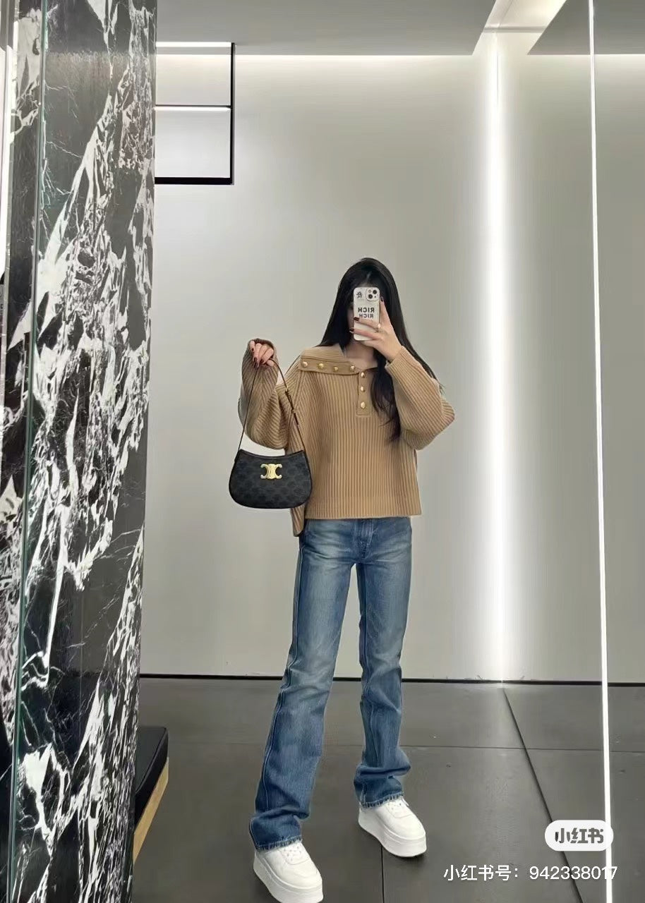 賽c家-新款Tillt Bag 腋下包 老花皮革