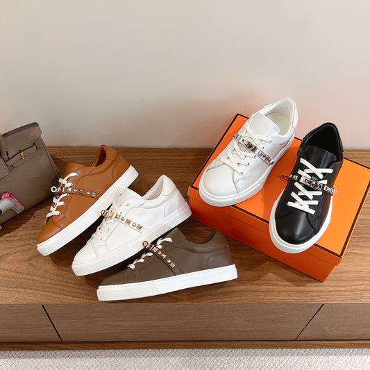 小愛款-簡約扣環鞋帶 低筒鞋 集合圖