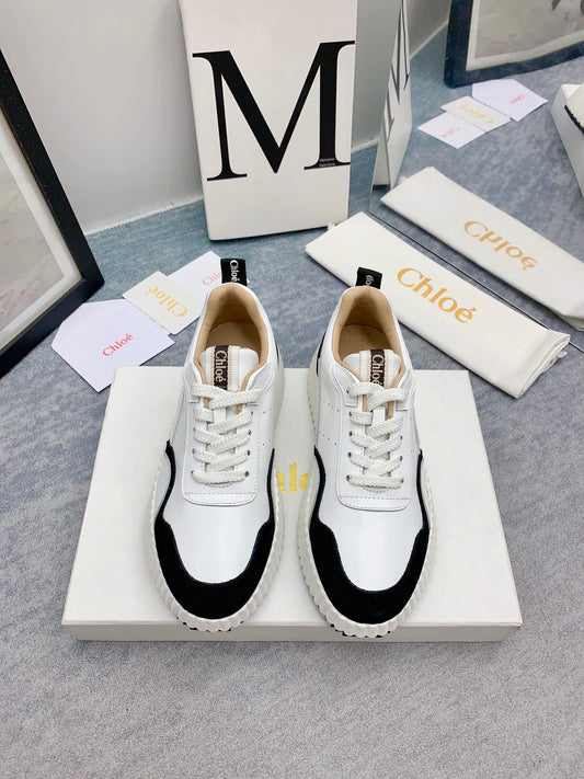 克羅C-Nama sneaker彩虹系列 運動鞋 白黑色