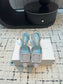 Manolo Blahnik-2024 高跟涼鞋 灰色