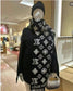 路L家- 2024 MONOGRAM圖騰圍巾 34*200