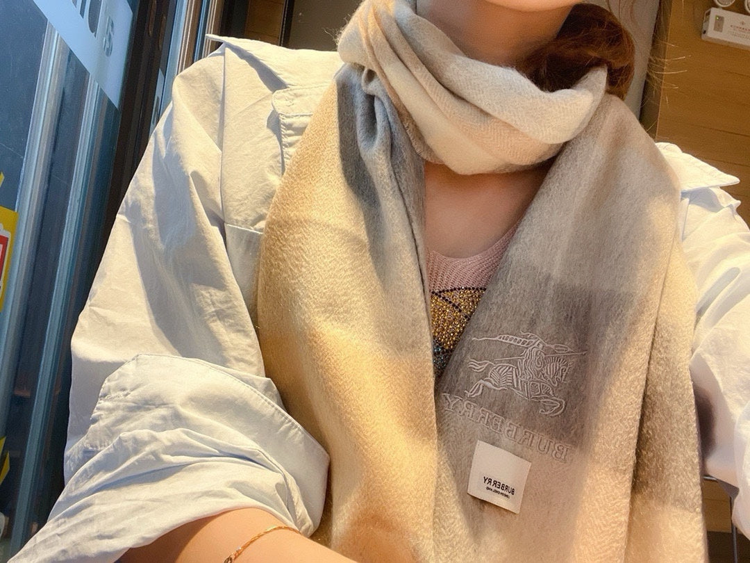 巴B家-2024格子圍巾 30*180