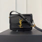 聖Y羅-BOX SAINT LAURENT 豆腐包 小號 漆皮黑色