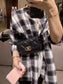 小香家-Chanel 19腰包 迷你口蓋黑色