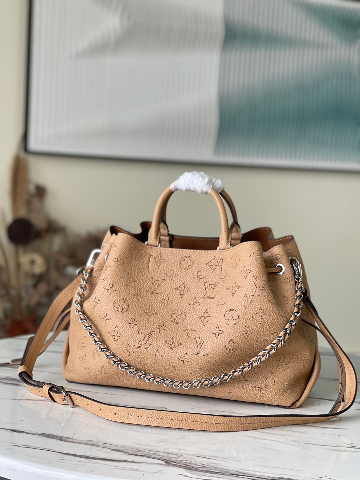 M59200 路L家-Bella Tote 手袋 奶茶色