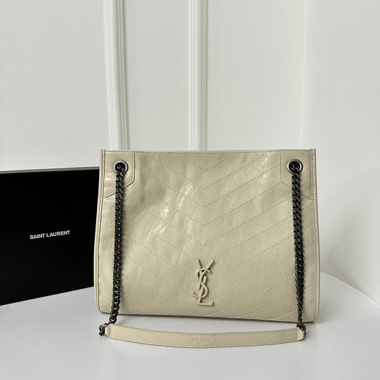 聖Y羅-Niki Shopping Bag 奶白色