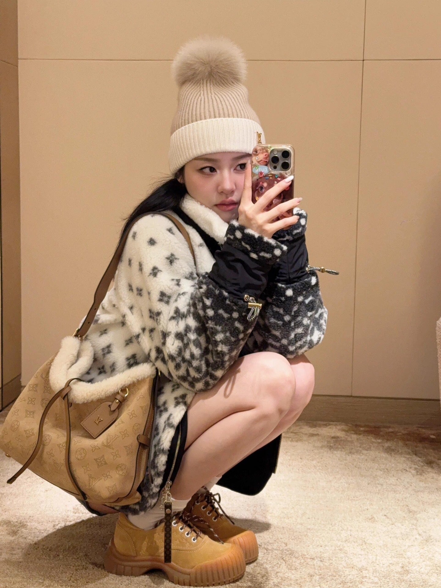 路L家-CarryAll 小號手袋 卡其色