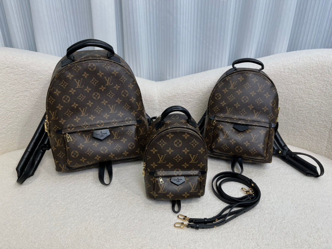 路L家-M44873 Palm Springs  Mini雙肩包 棕色