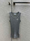 巴B家-2403 戰馬logo針織兩件式套裝 背心