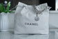 小香家-Chanel 22號手袋 白銀色小號