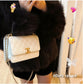 小香家-Chanel 24c雙金球 CF Mini19 白色