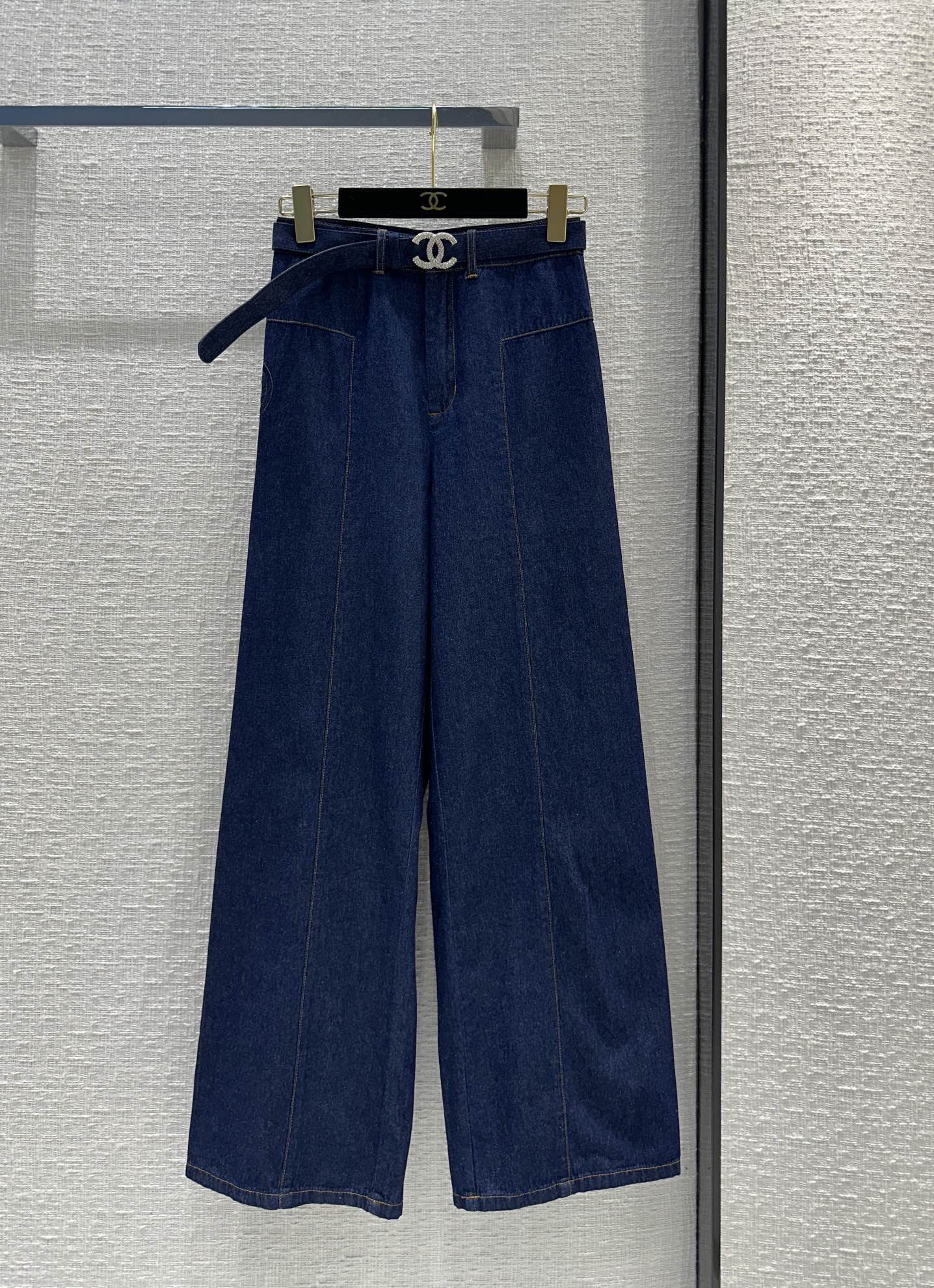 小香家-2403 24早春新品天絲牛仔直筒褲