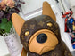 路L家-M12617 POOCH BAG手袋法鬥狗 棕色