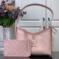 路L家-CARRYALL 絲印小號手袋 粉色