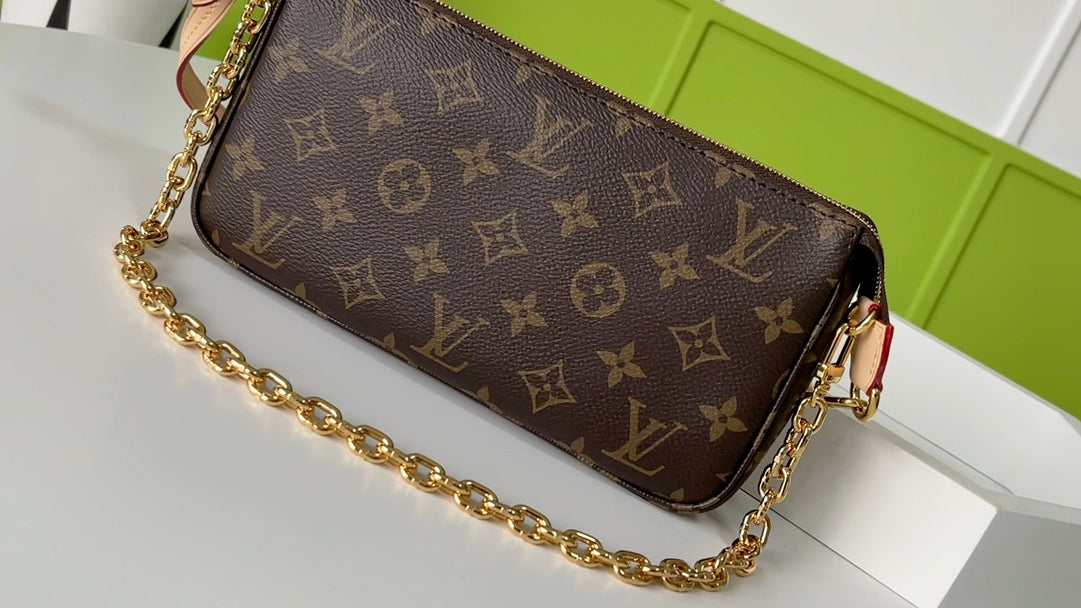 M82766 路L家-Pochette Accessoire 麻將包 手拿/肩背/斜跨包