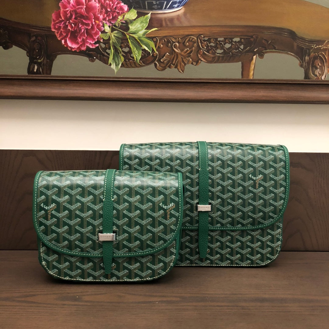 戈G家-Goyard 郵差包 綠色